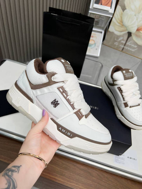 AMIRRI MA 2 WHITE BROWN SNEAKER