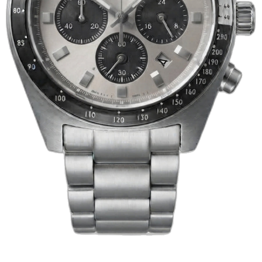 Seiko Prospex Speedtime Chronograph Silver Grey Dial