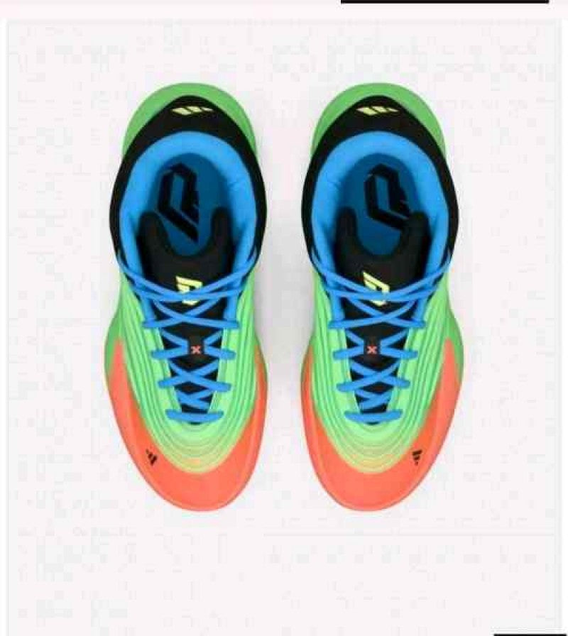 Adidas dame x basketball green