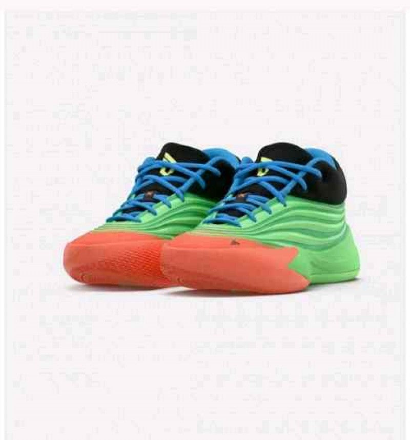 Adidas dame x basketball green
