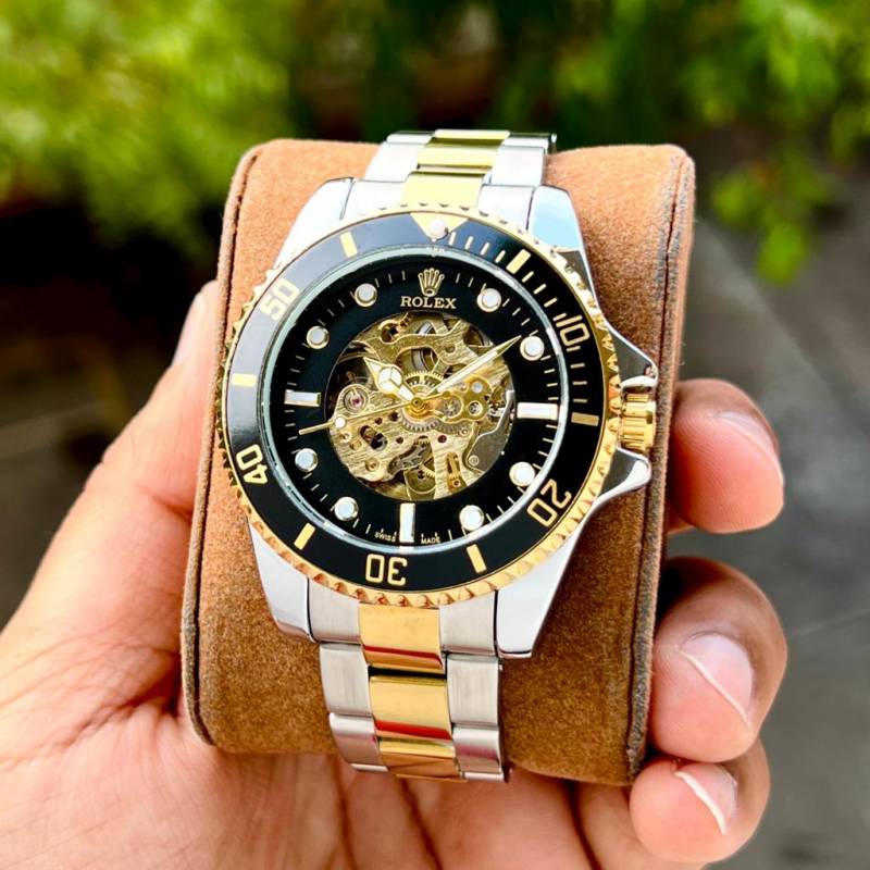 Rolex oyster perpetual skeleton - J539