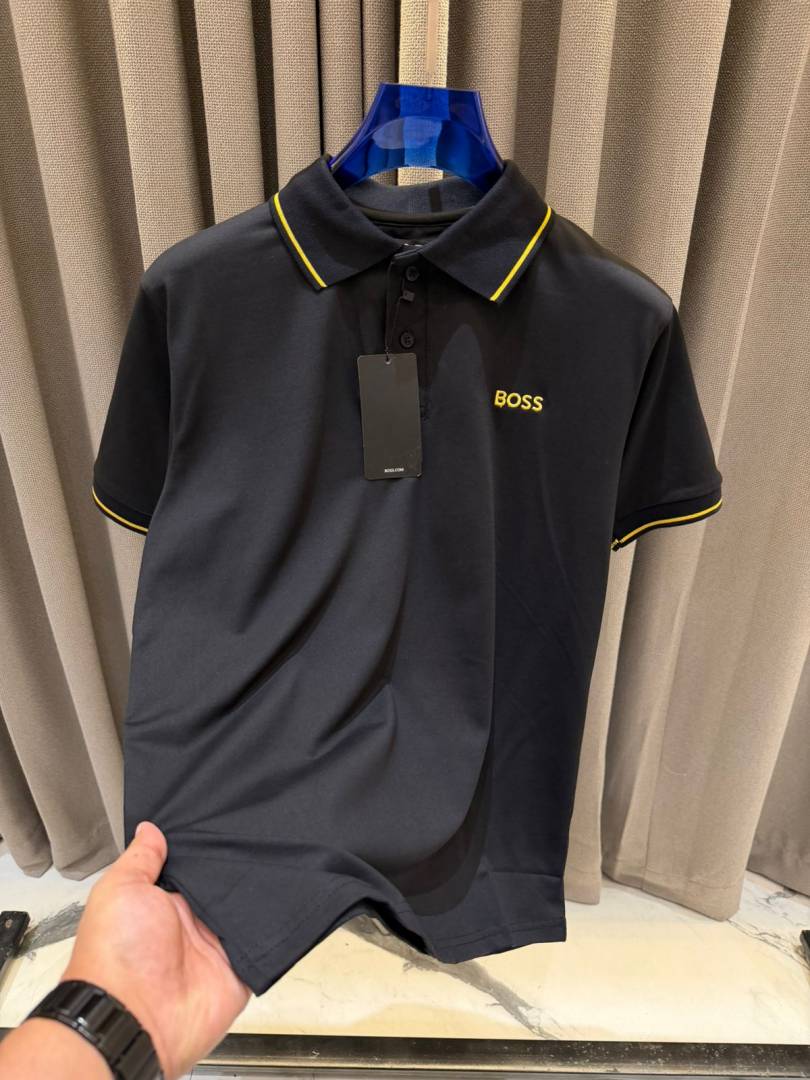 Boss Polo T-shirt Black