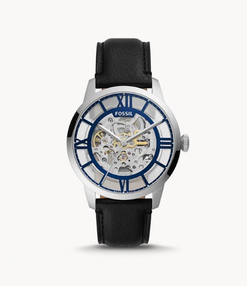Fossil Townsman silver black
