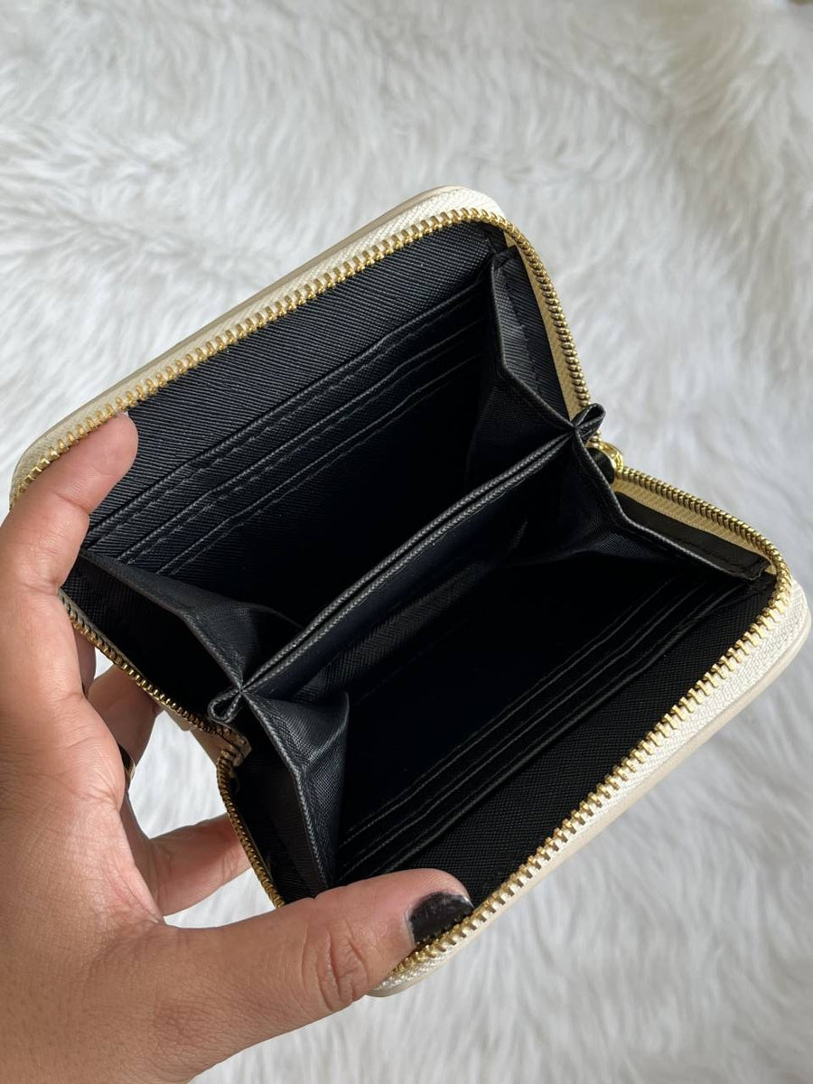 Coach 111 Wheat Mini Wallet With Original Box