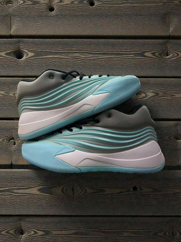 Adidas Dame X Older Kids (GS)Flash AquaCore BlackGrey331 (4)