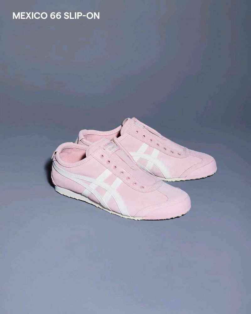 Onitsuka Tigerr Mexico 66 Slip On Pink White 1252