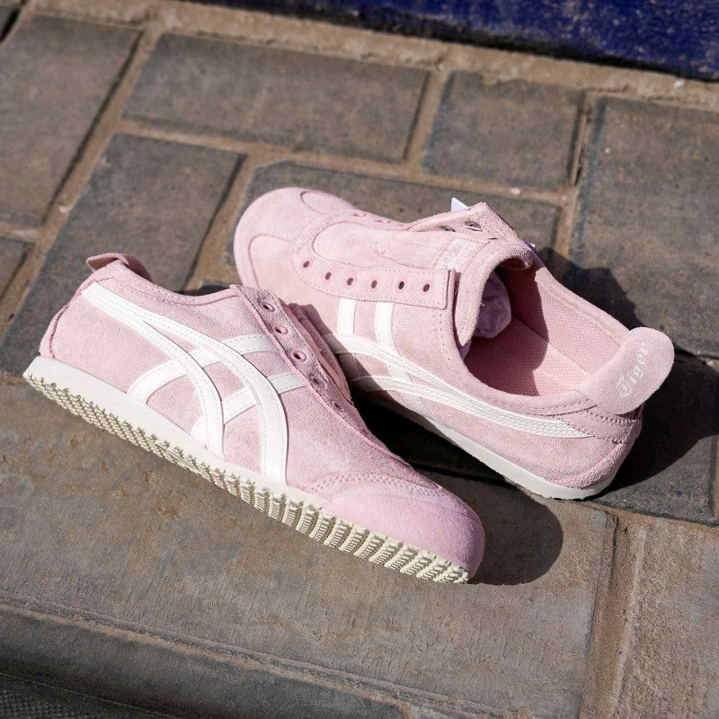 Onitsuka Tigerr Mexico 66 Slip On Pink White 1252