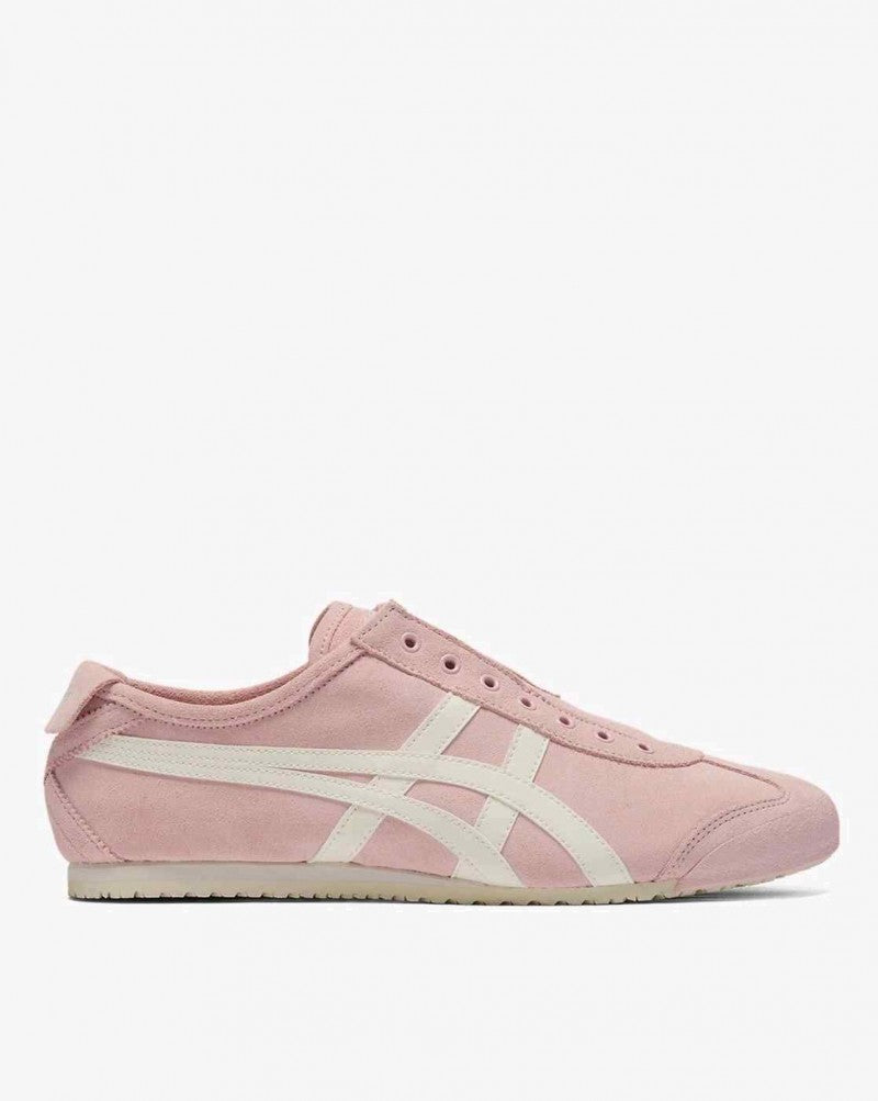 Onitsuka Tigerr Mexico 66 Slip On Pink White 1252