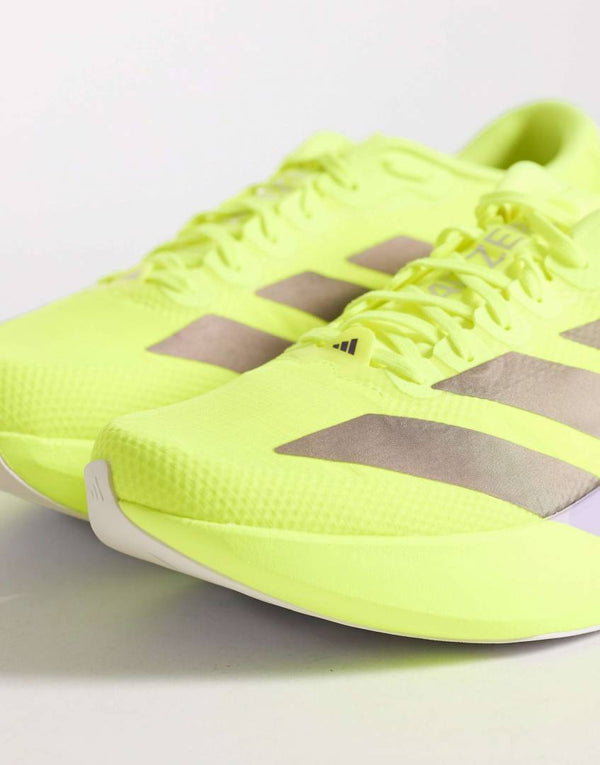 Adidas Adizero Evo SL Solar Yellow Plum Green