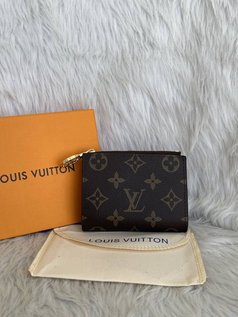 Louis Vuitton_Lisa_Inside-Brown_Flap_Wallet_With_OriginalBox_DustCover_Booklet_Highend