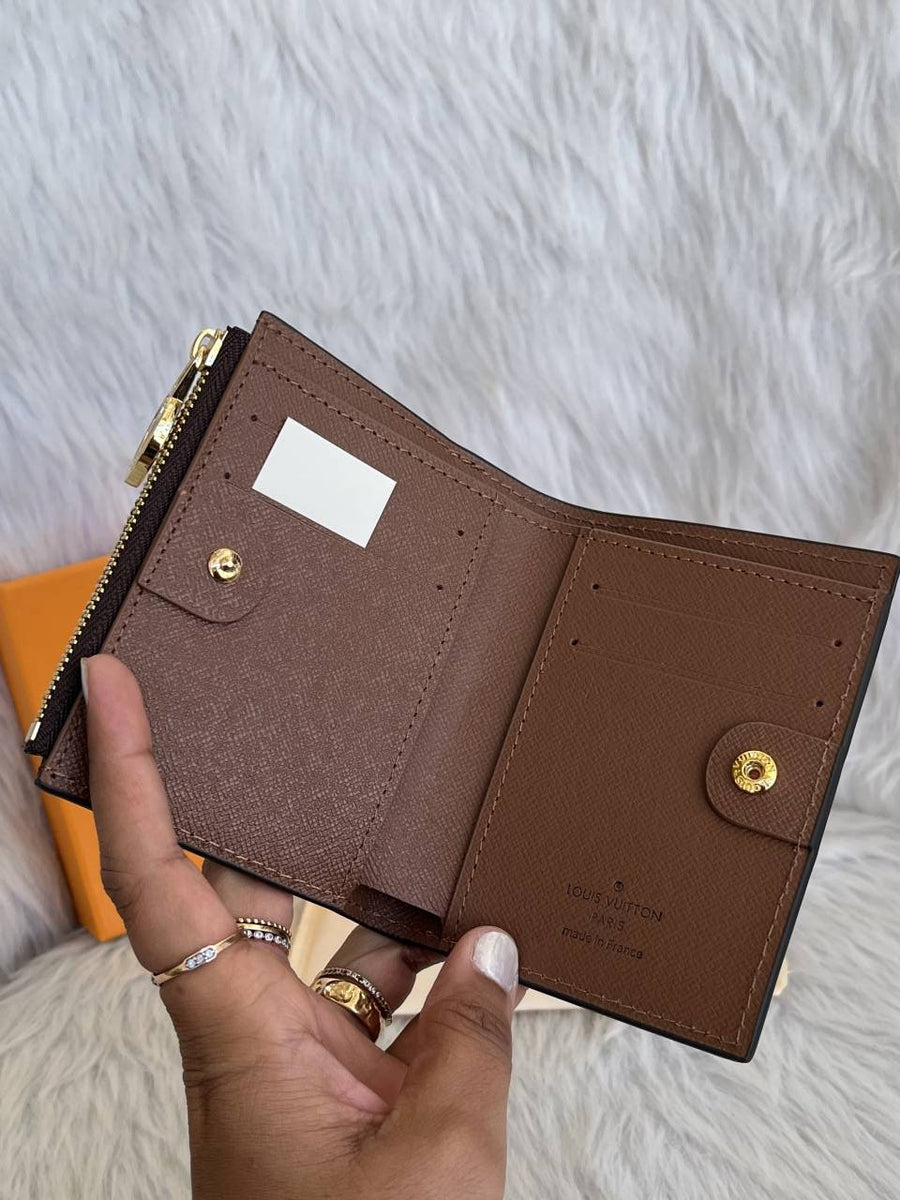Louis Vuitton_Lisa_Inside-Brown_Flap_Wallet_With_OriginalBox_DustCover_Booklet_Highend