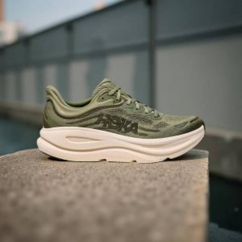 Hoka Bondi 9 Green--sale