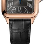 Cartier Santos Dumont Square Copper Black Dial