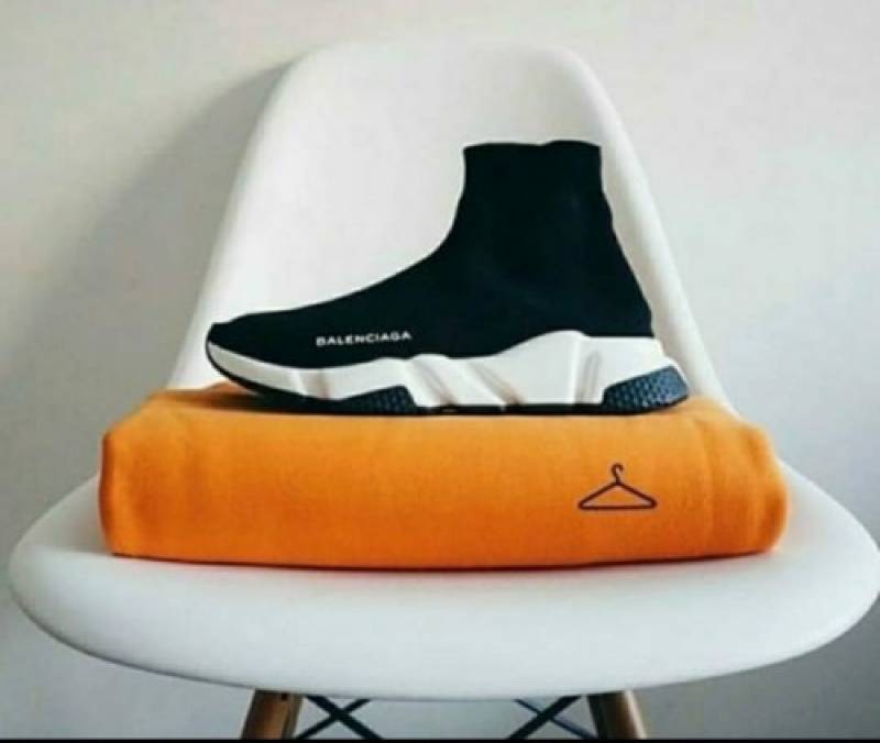 Balenciaggaa Speed Trainer Black White Plain Box sale