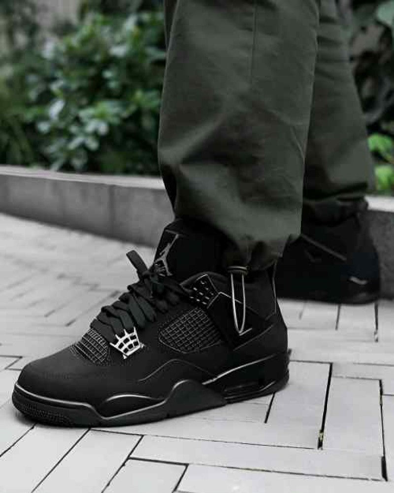Nike Air Jordan Retro 4 Black Cat Semi UA 127
