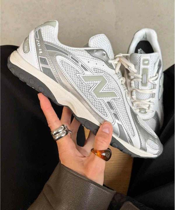 New Balencee 204l Silver Metallic Green