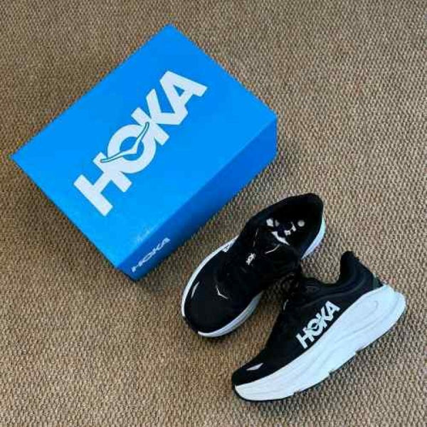 Hoka Bondi 9 Black White 2523