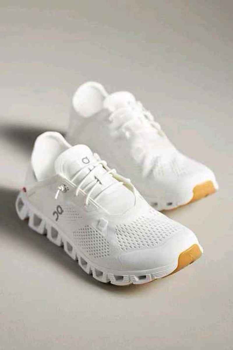 ON CLOUD 5 COAST ALL WHITE