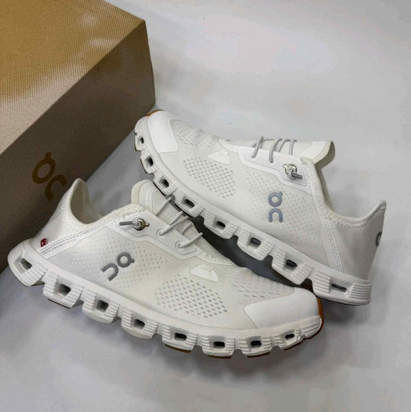 ON CLOUD 5 COAST ALL WHITE