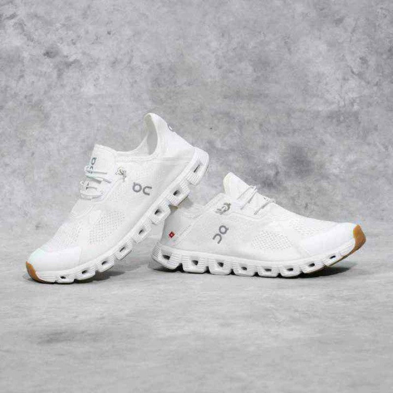 ON CLOUD 5 COAST ALL WHITE