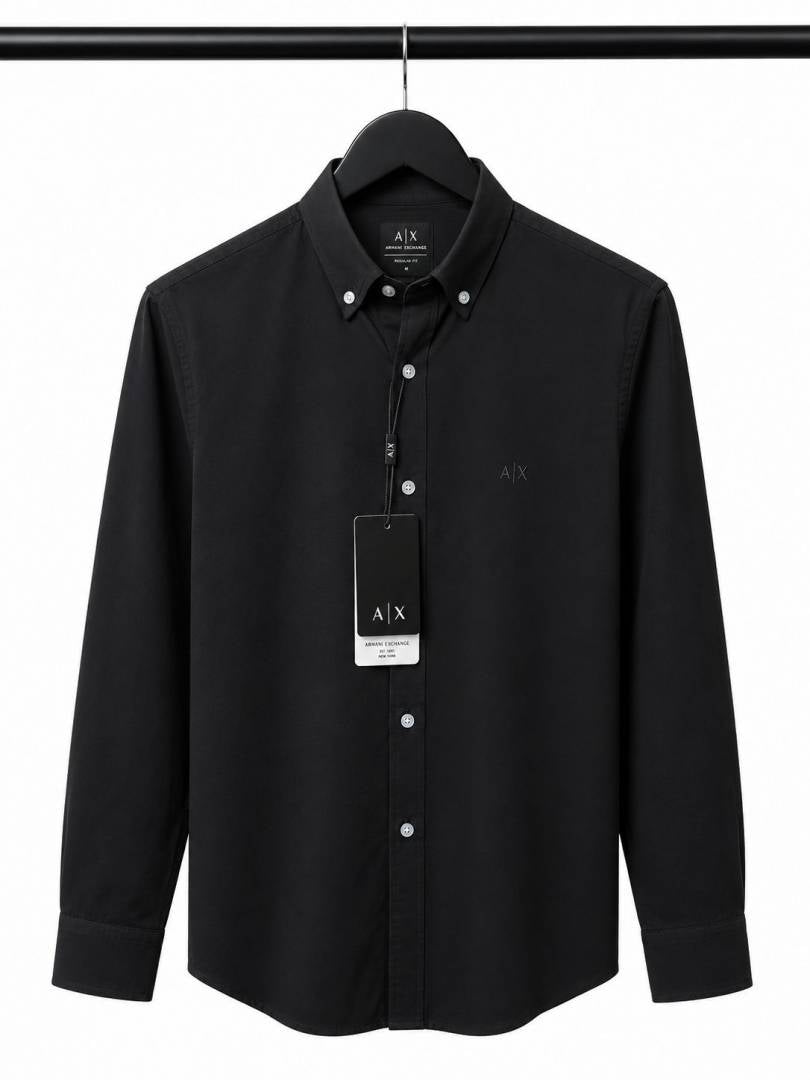 Armani Exchang e Premium Polycotton Silk Shirts. 2446.