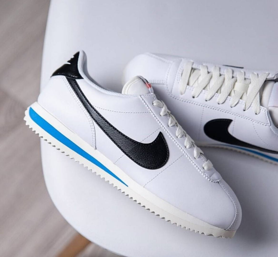 Cortez TXT White Blue