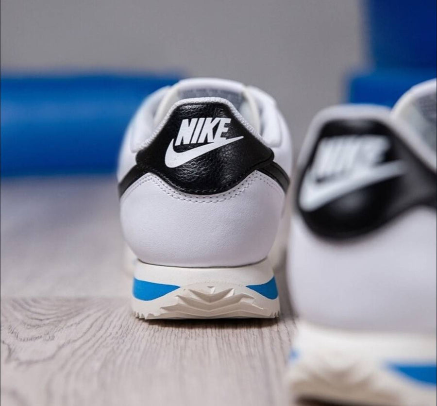 Cortez TXT White Blue