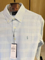 Ralph L-AUREN P-OLO IMPORTED STORE ARTICLE SHIRT SKY BLUE