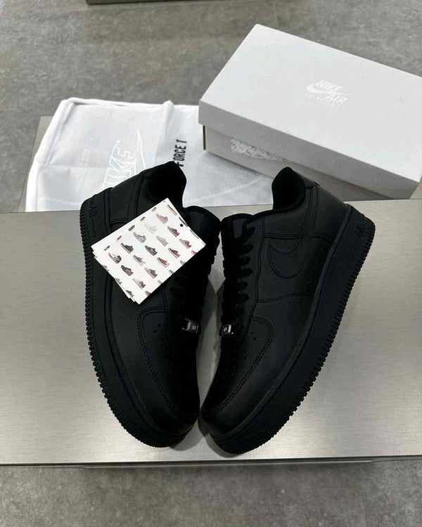Nike Airforce 1 Black 1st Leather UA