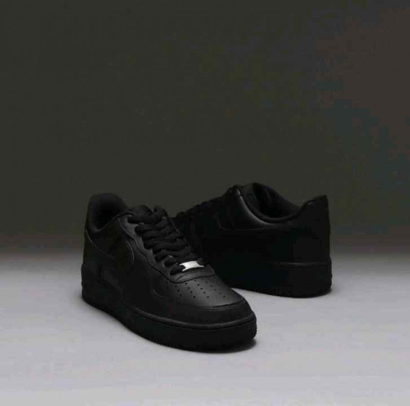 Nike Airforce 1 Black 1st Leather UA