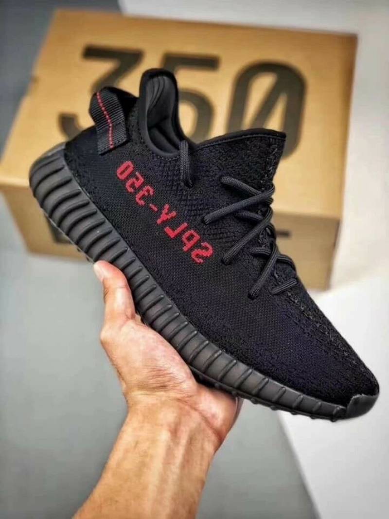 Adidas Yeezy Boost 350 V2 Bred SPLY With Full Accessories SEMI UA