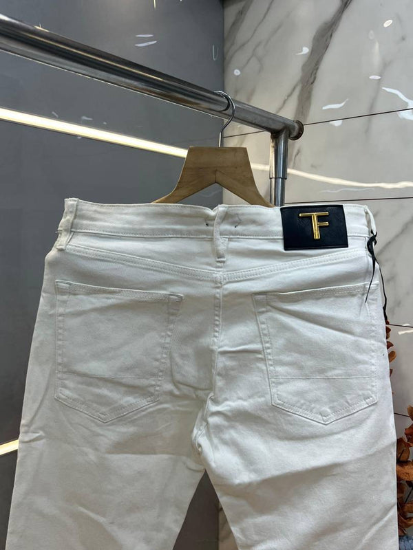Tom fo Straight Fit Premium Imported Stretchable Lycra Fabric Denim 3937