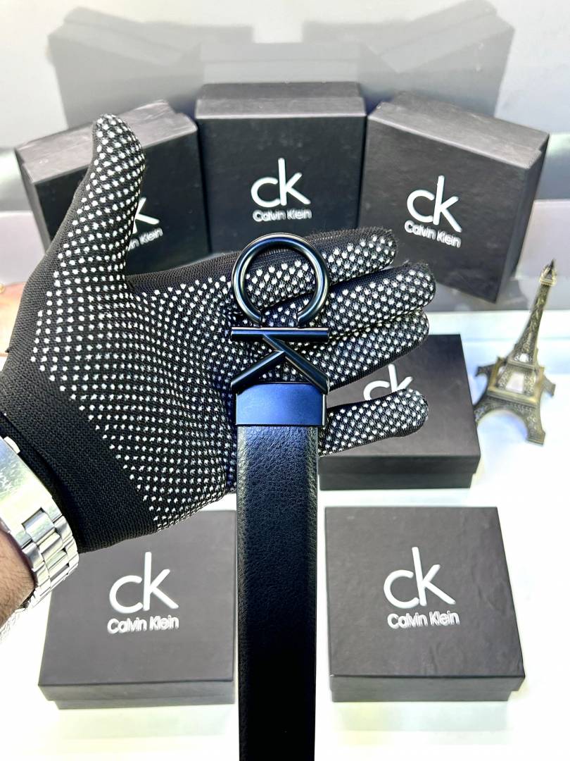 Ck_Calvin Belt Black Fa 36