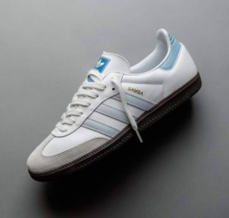 Samba white sky blue 222