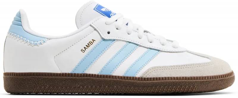 Samba white sky blue 222