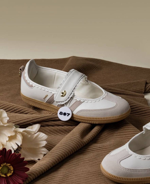 Adidas Samba Jane Ruffle Pack White Pink Gum