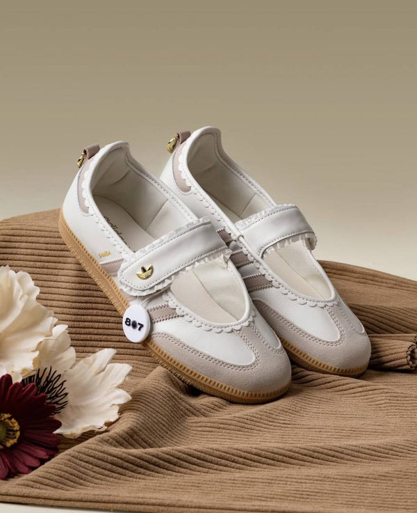 Adidas Samba Jane Ruffle Pack White Pink Gum