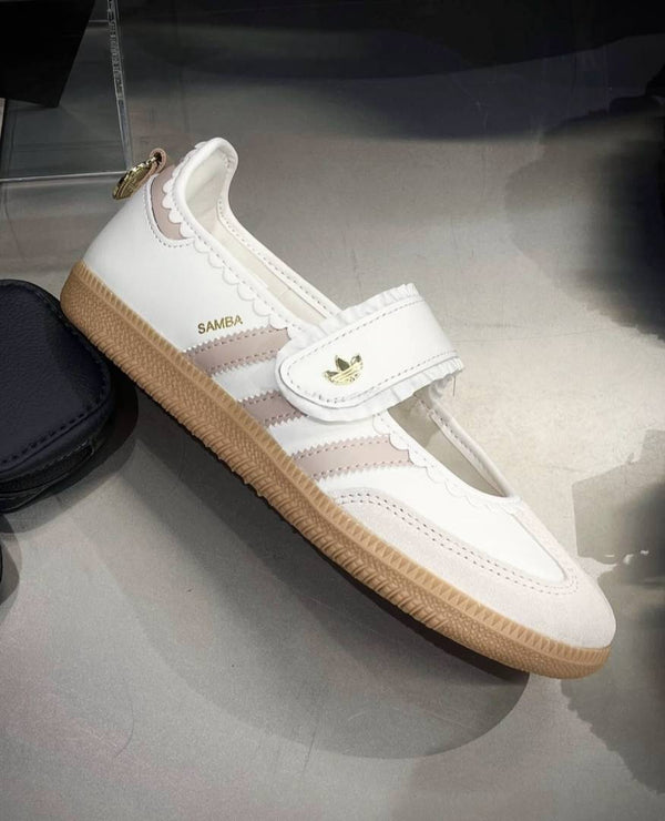 Adidas Samba Jane Ruffle Pack White Pink Gum