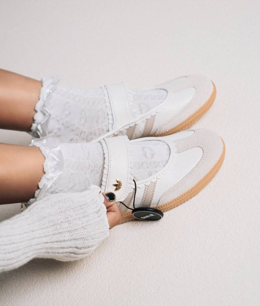 Adidas Samba Jane Ruffle Pack White Pink Gum