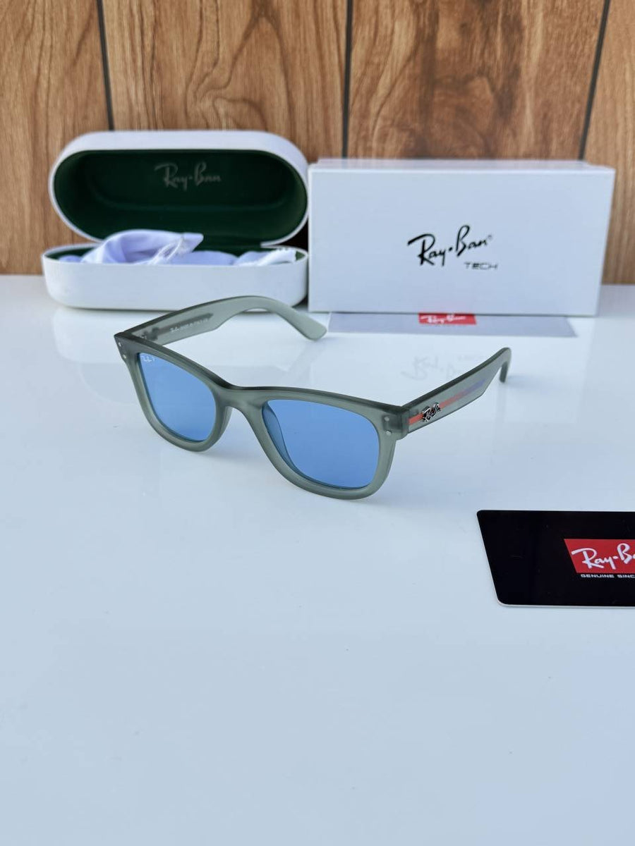 Ray-Ban 0502 matt green blue
