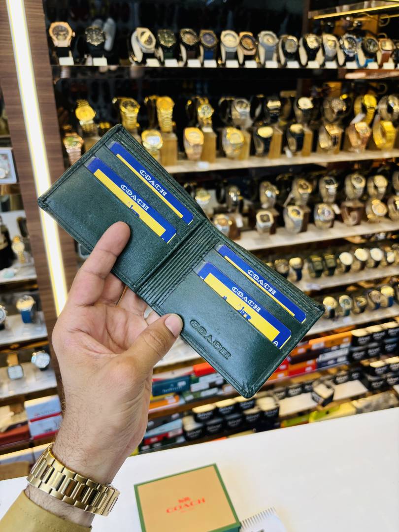 121 Coach GREEN PREMIUM QUALITY WALLET