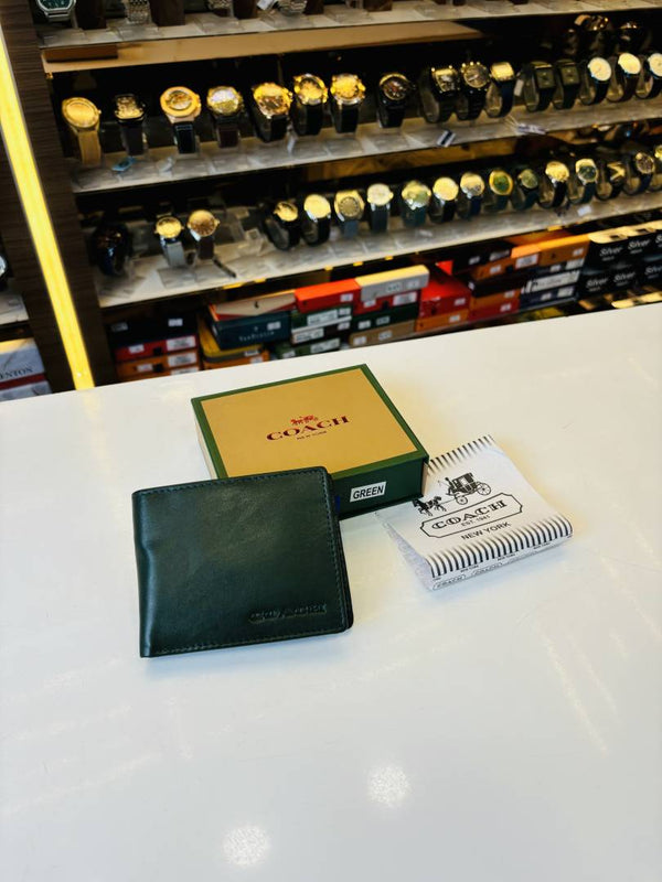 121 Coach GREEN PREMIUM QUALITY WALLET