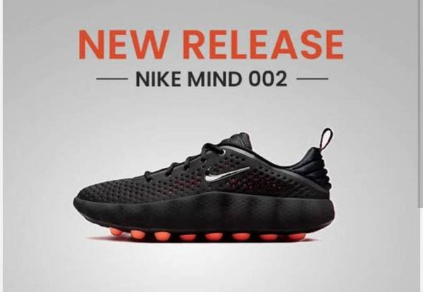 Nike Mind 002 Black Hyper Crimson FIX