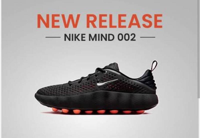 Nike Mind 002 Black Hyper Crimson FIX