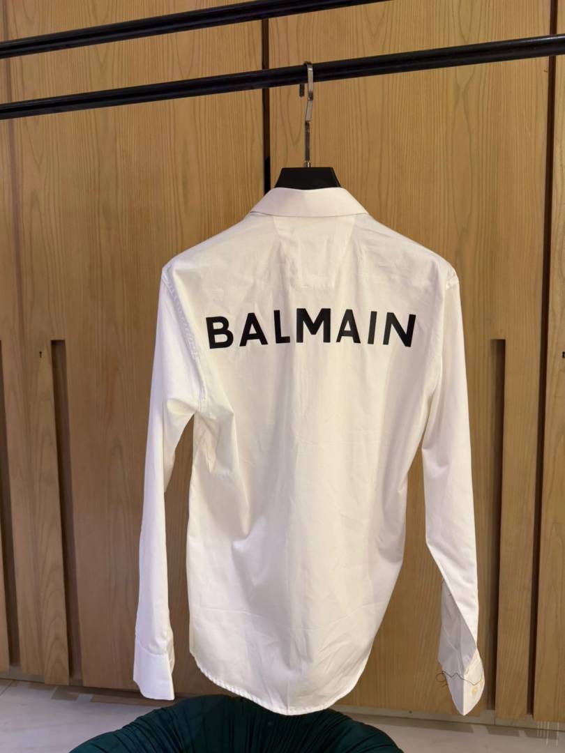 Balmain IMPORTED STORE ARTICLE SHIRT WHITE