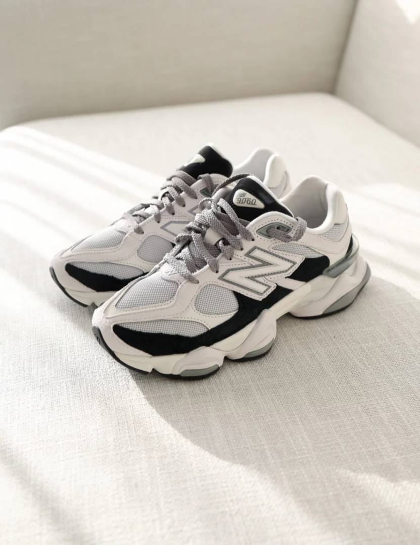 New Balencee 9060 white black 599