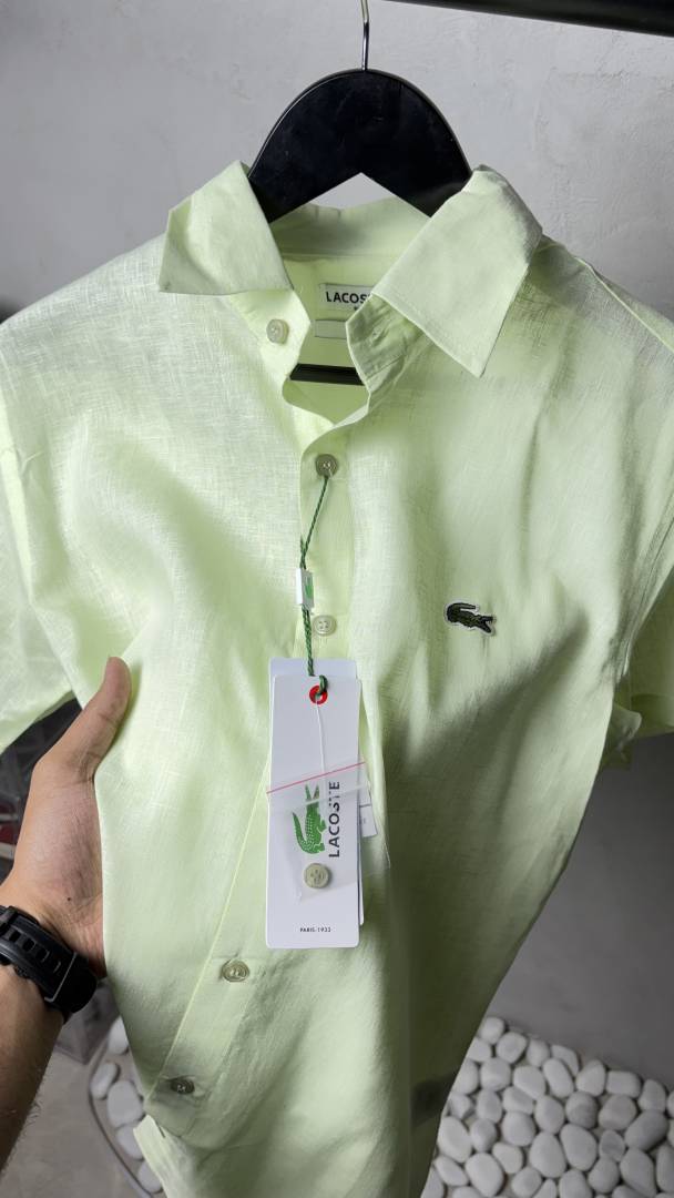 Lacoste_ Premium Linen Shirts 2283.