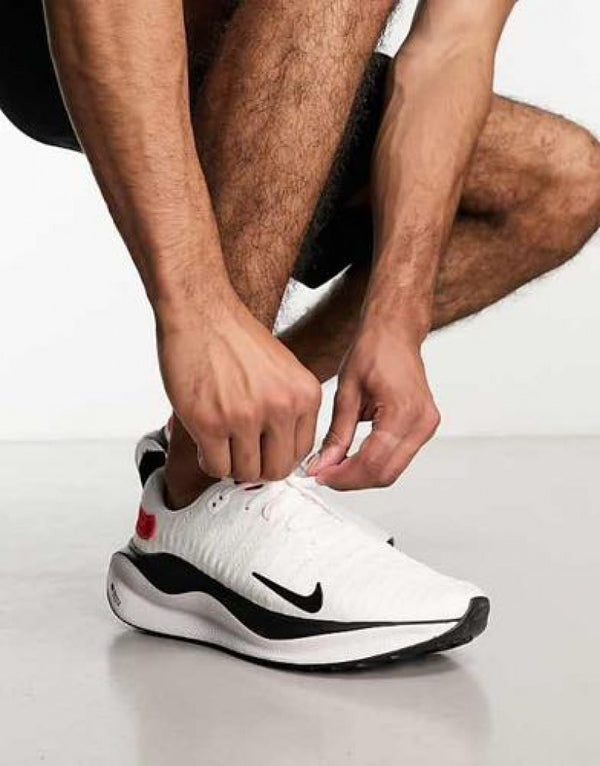 Nike React X Infinity Run 4 White Light Crimson