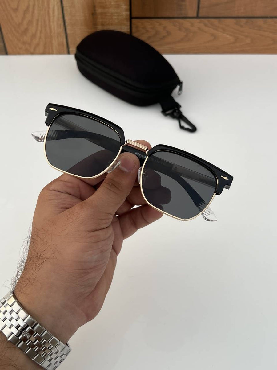 Moscot 221 black gold