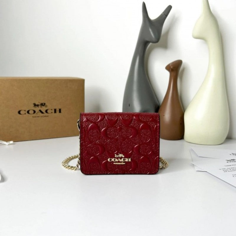 Coach_Mini_Sling_Bag_With_OG_Box_&_Dust_Bag_(Red-831)